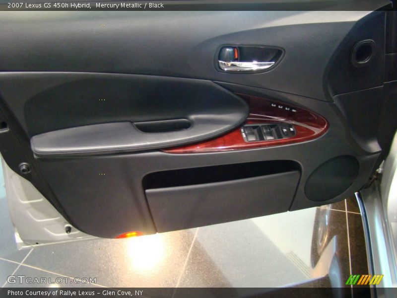 Mercury Metallic / Black 2007 Lexus GS 450h Hybrid