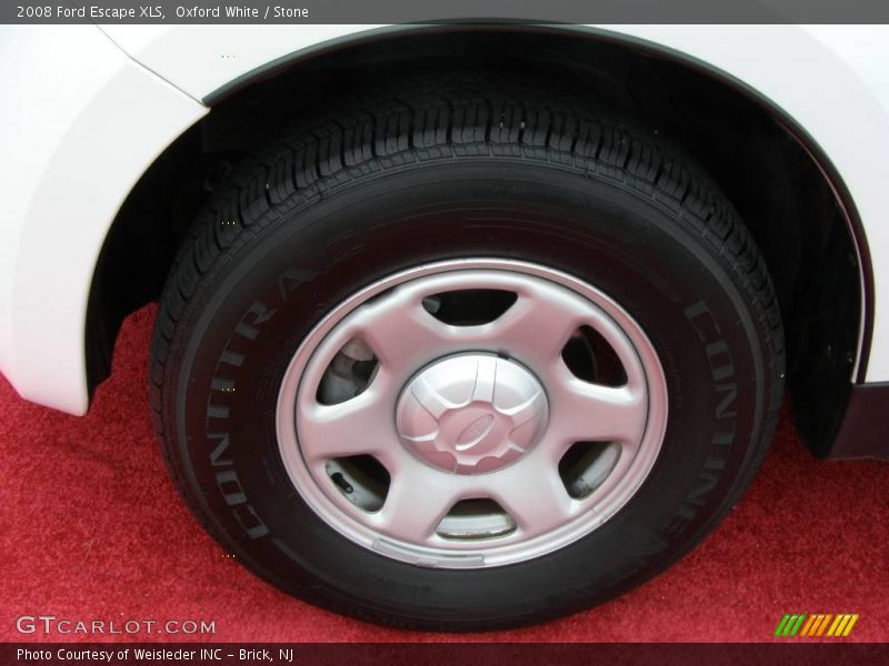 Oxford White / Stone 2008 Ford Escape XLS