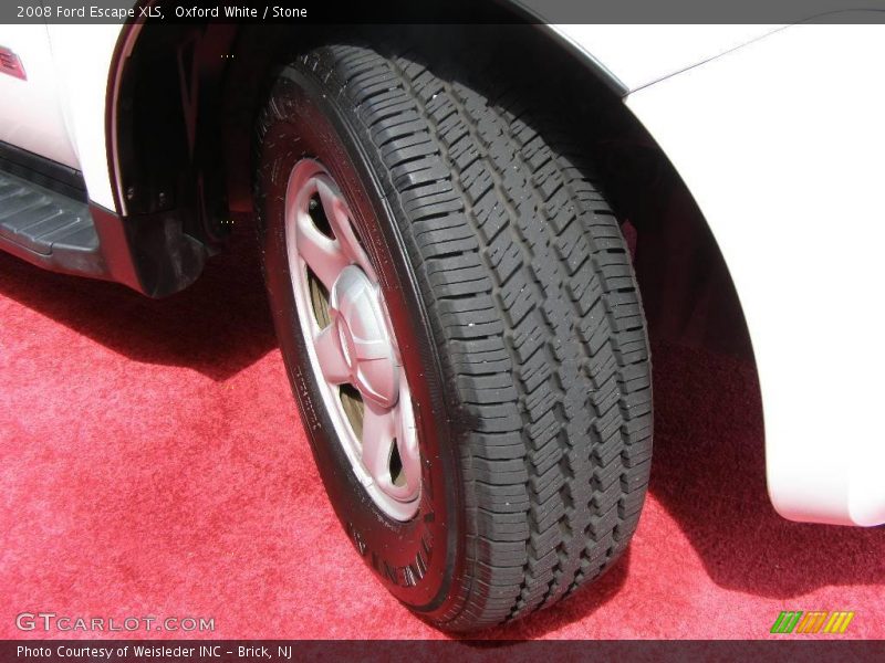 Oxford White / Stone 2008 Ford Escape XLS