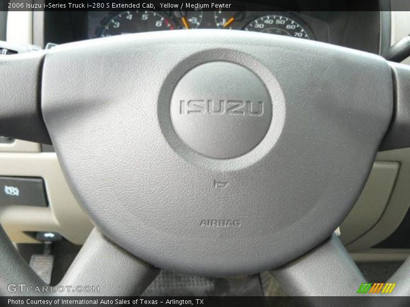 Yellow / Medium Pewter 2006 Isuzu i-Series Truck i-280 S Extended Cab
