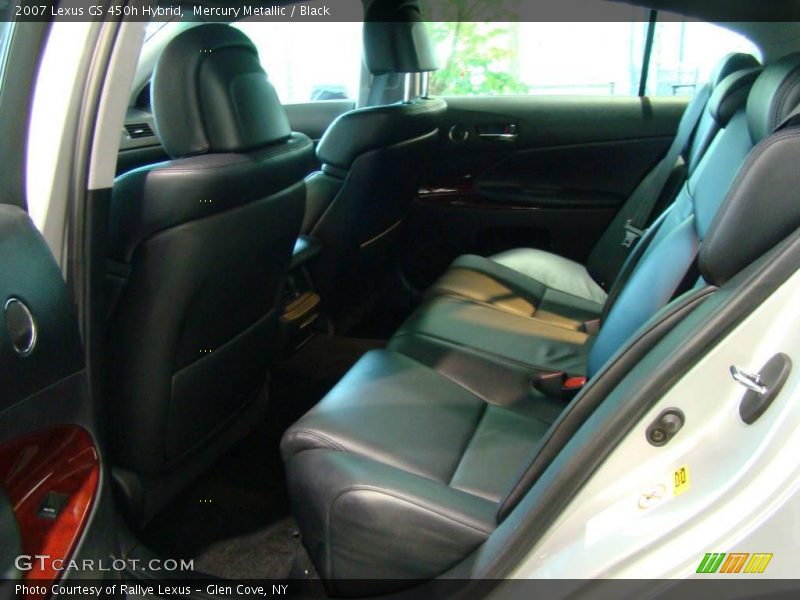 Mercury Metallic / Black 2007 Lexus GS 450h Hybrid