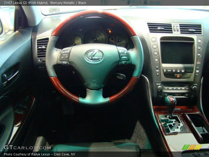 Mercury Metallic / Black 2007 Lexus GS 450h Hybrid