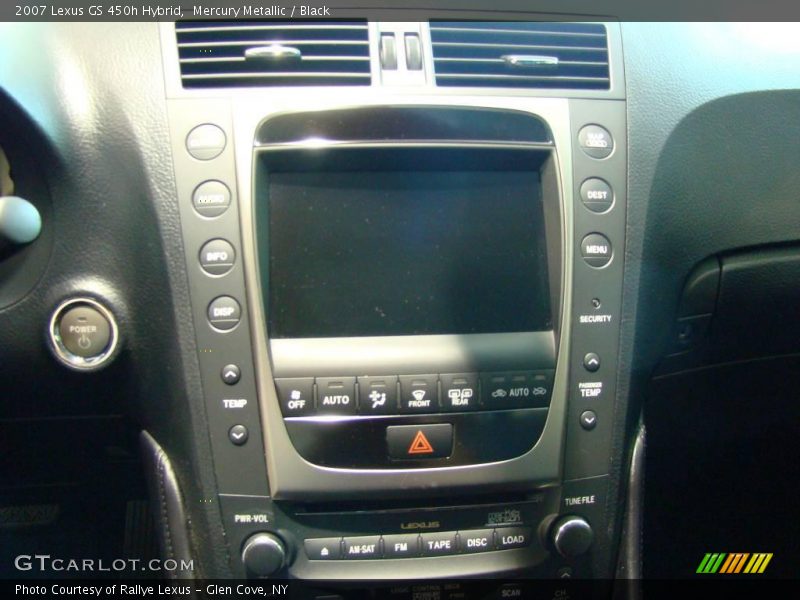 Mercury Metallic / Black 2007 Lexus GS 450h Hybrid