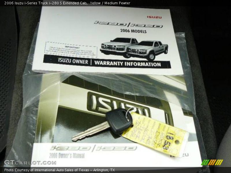 Yellow / Medium Pewter 2006 Isuzu i-Series Truck i-280 S Extended Cab