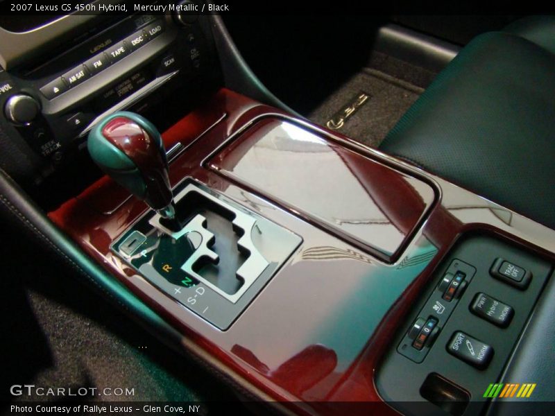 Mercury Metallic / Black 2007 Lexus GS 450h Hybrid