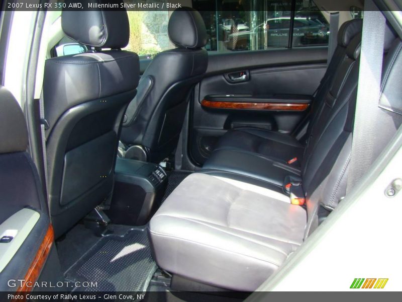 Millennium Silver Metallic / Black 2007 Lexus RX 350 AWD