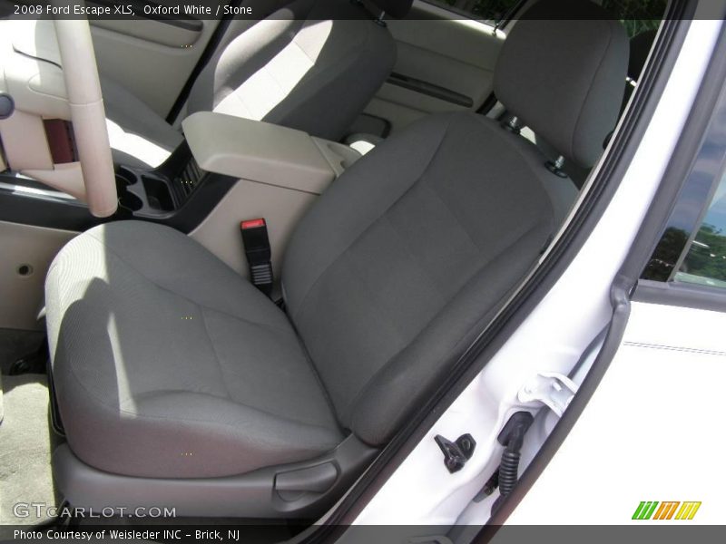Oxford White / Stone 2008 Ford Escape XLS