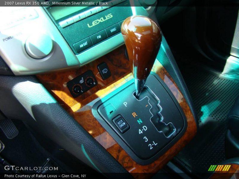 Millennium Silver Metallic / Black 2007 Lexus RX 350 AWD