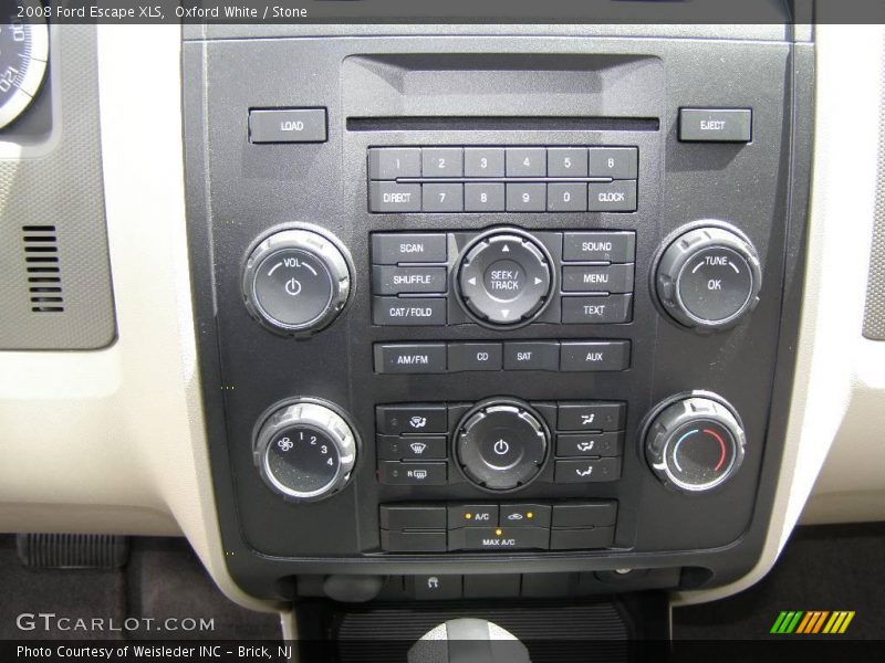 Oxford White / Stone 2008 Ford Escape XLS