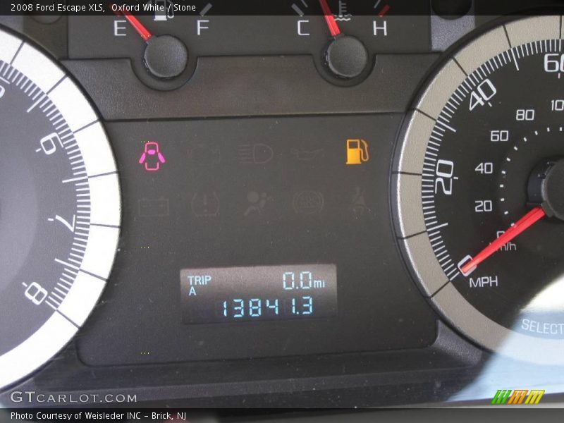 Oxford White / Stone 2008 Ford Escape XLS