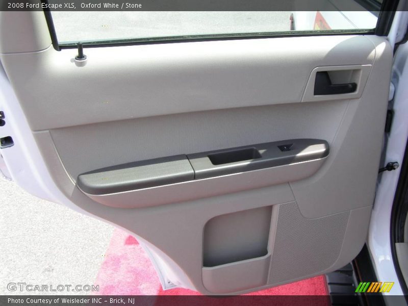 Oxford White / Stone 2008 Ford Escape XLS