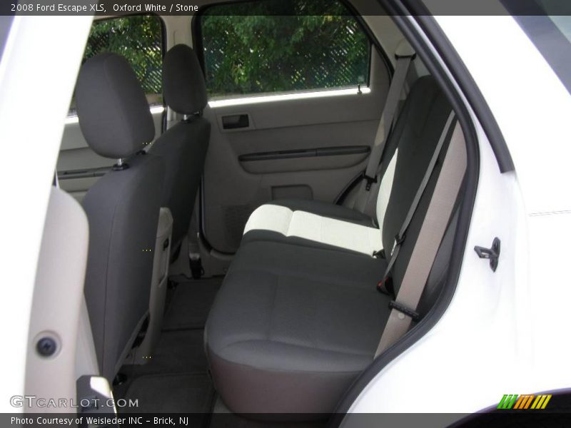 Oxford White / Stone 2008 Ford Escape XLS