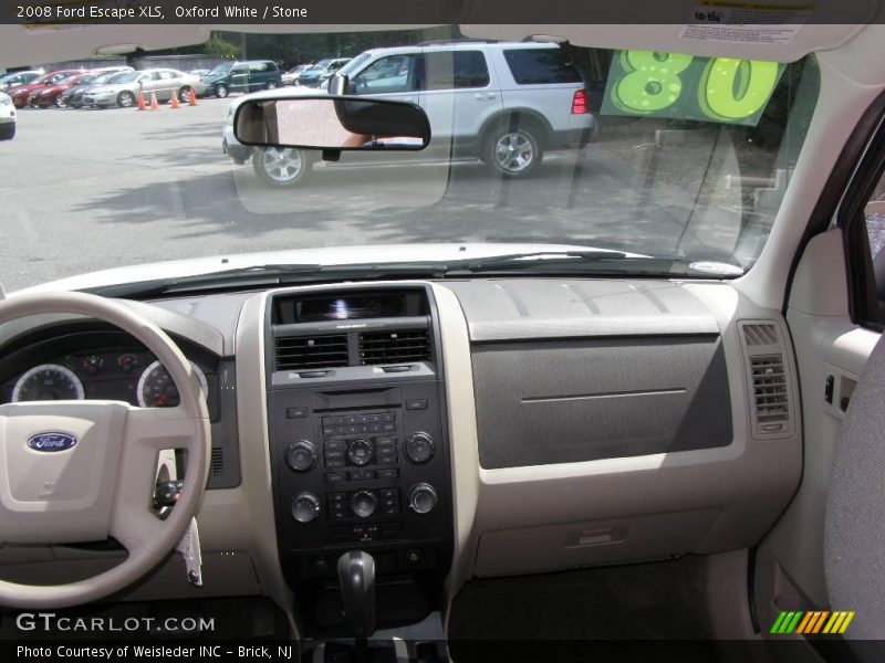 Oxford White / Stone 2008 Ford Escape XLS