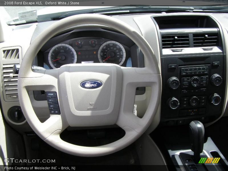 Oxford White / Stone 2008 Ford Escape XLS