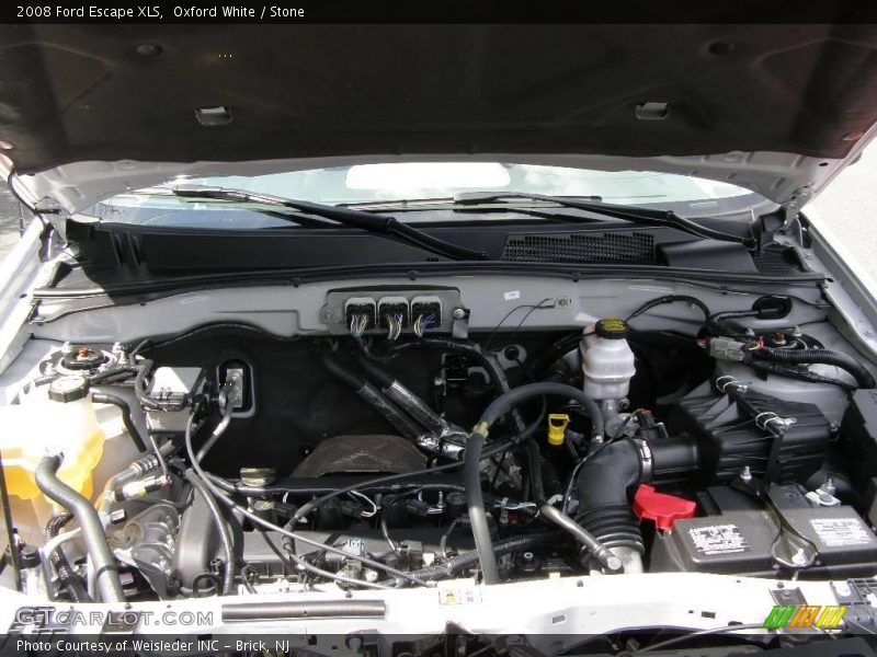 Oxford White / Stone 2008 Ford Escape XLS