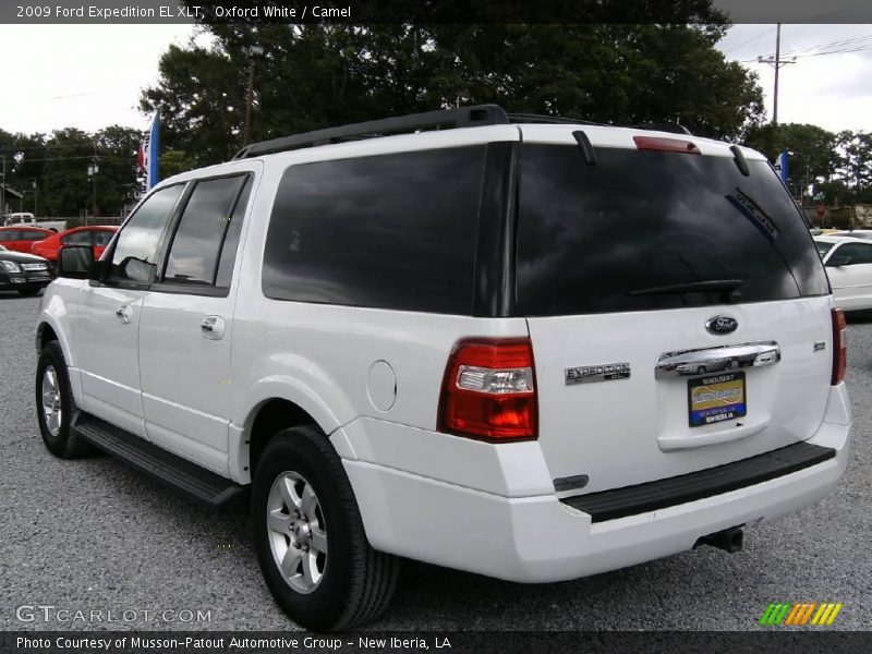 Oxford White / Camel 2009 Ford Expedition EL XLT