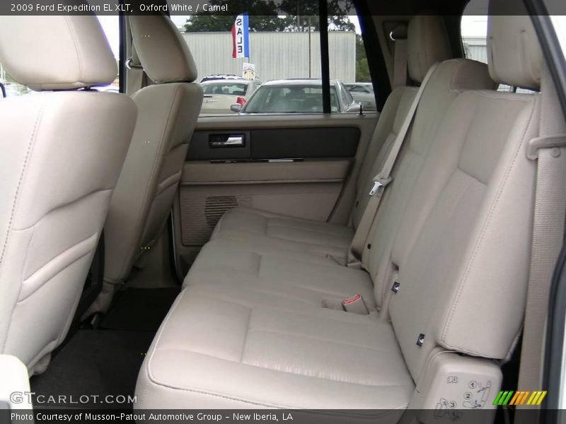Oxford White / Camel 2009 Ford Expedition EL XLT
