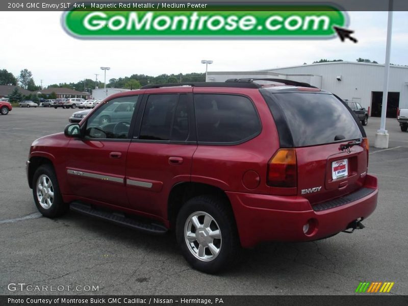 Magnetic Red Metallic / Medium Pewter 2004 GMC Envoy SLT 4x4