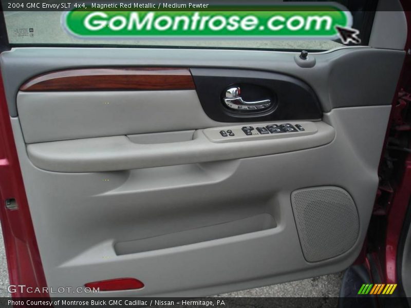 Magnetic Red Metallic / Medium Pewter 2004 GMC Envoy SLT 4x4