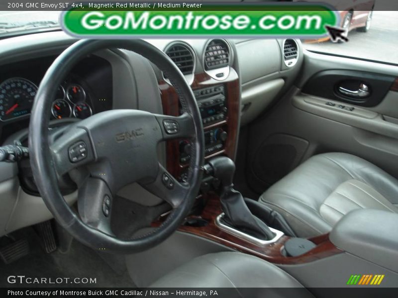 Magnetic Red Metallic / Medium Pewter 2004 GMC Envoy SLT 4x4