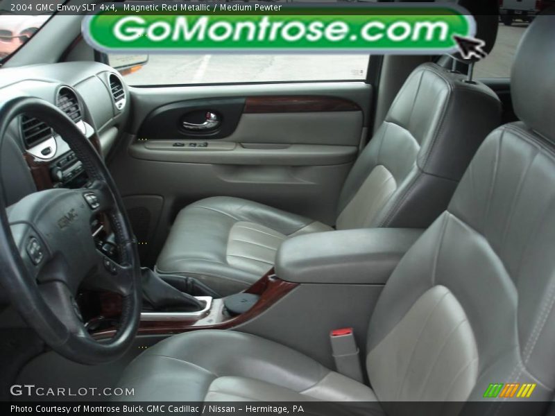 Magnetic Red Metallic / Medium Pewter 2004 GMC Envoy SLT 4x4