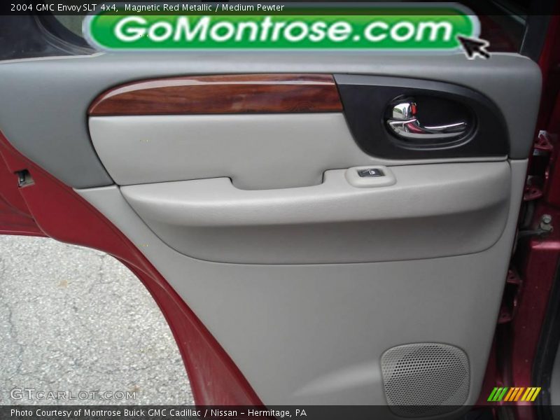 Magnetic Red Metallic / Medium Pewter 2004 GMC Envoy SLT 4x4