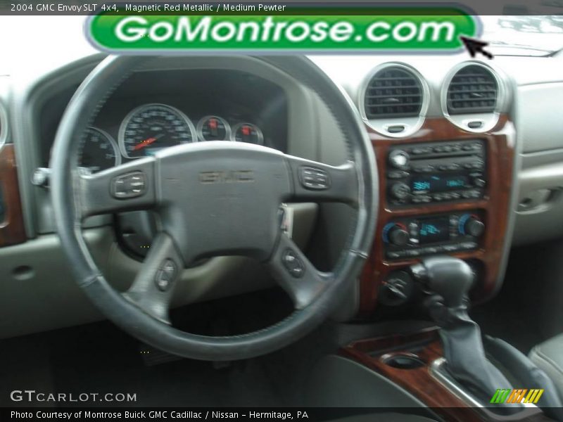 Magnetic Red Metallic / Medium Pewter 2004 GMC Envoy SLT 4x4