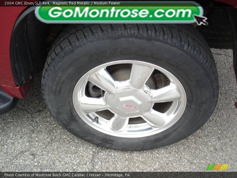 Magnetic Red Metallic / Medium Pewter 2004 GMC Envoy SLT 4x4