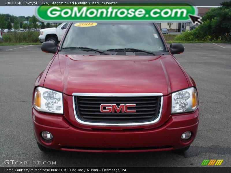 Magnetic Red Metallic / Medium Pewter 2004 GMC Envoy SLT 4x4