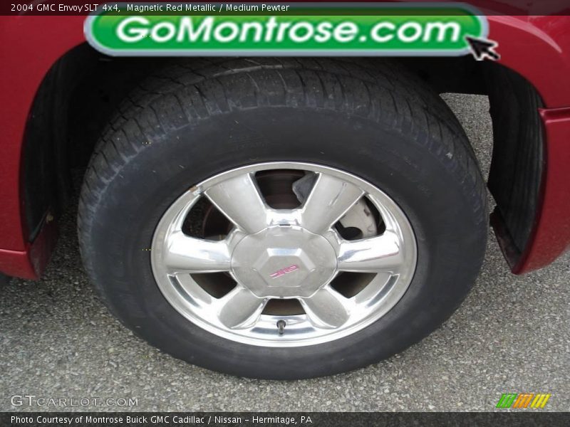 Magnetic Red Metallic / Medium Pewter 2004 GMC Envoy SLT 4x4