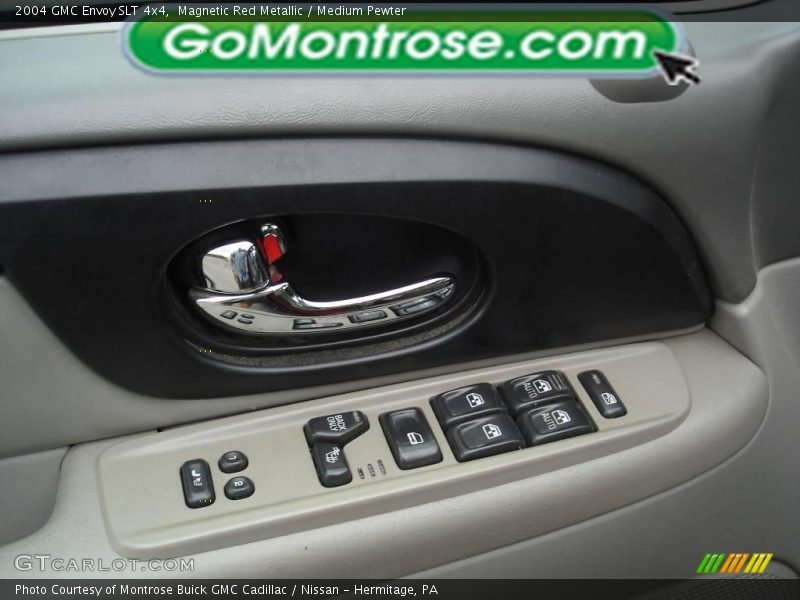 Magnetic Red Metallic / Medium Pewter 2004 GMC Envoy SLT 4x4