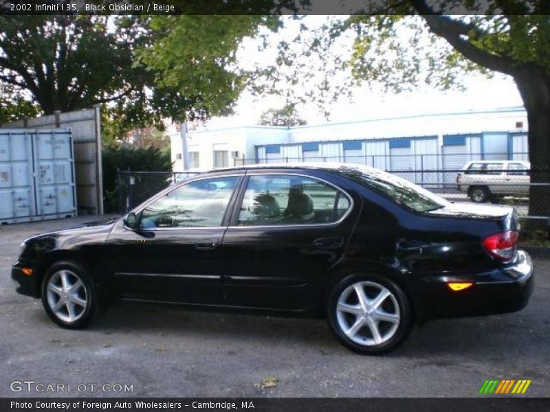 Black Obsidian / Beige 2002 Infiniti I 35