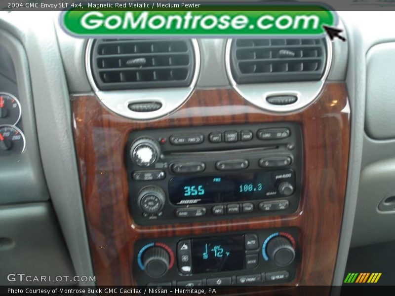 Magnetic Red Metallic / Medium Pewter 2004 GMC Envoy SLT 4x4