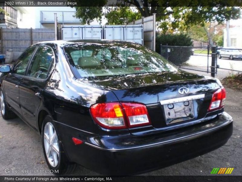 Black Obsidian / Beige 2002 Infiniti I 35