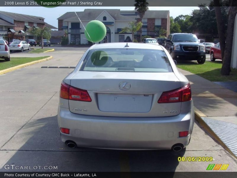 Tungsten Silver Pearl / Sterling Gray 2008 Lexus IS 250