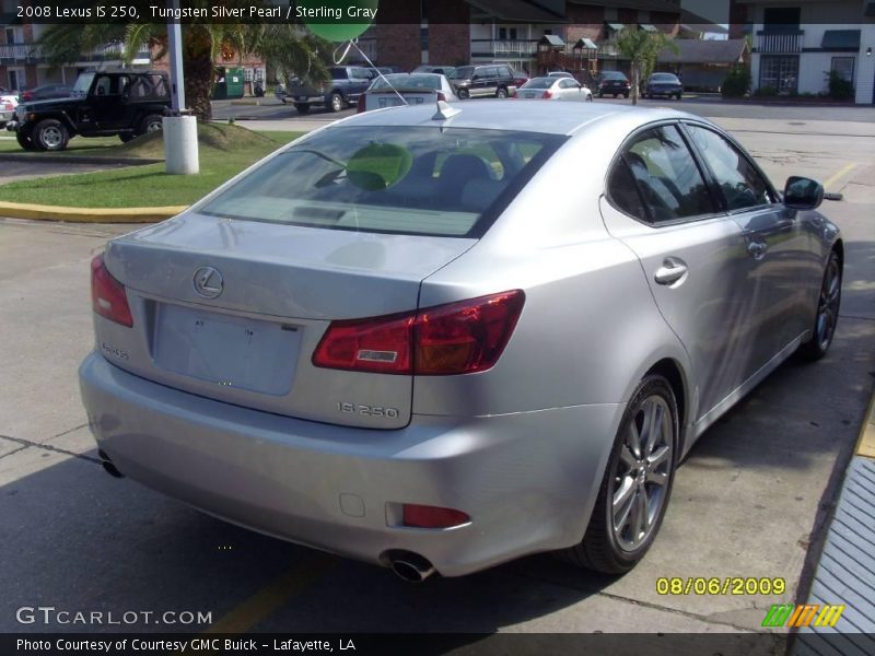 Tungsten Silver Pearl / Sterling Gray 2008 Lexus IS 250