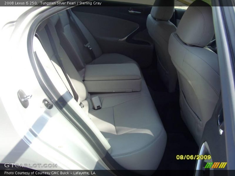 Tungsten Silver Pearl / Sterling Gray 2008 Lexus IS 250