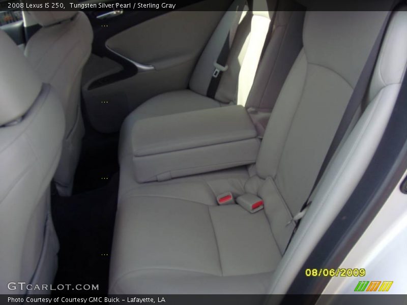 Tungsten Silver Pearl / Sterling Gray 2008 Lexus IS 250