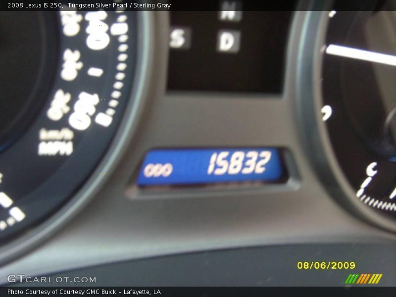 Tungsten Silver Pearl / Sterling Gray 2008 Lexus IS 250
