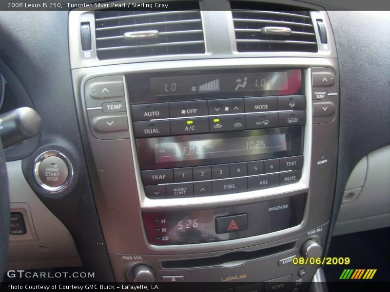 Tungsten Silver Pearl / Sterling Gray 2008 Lexus IS 250