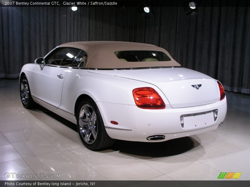 Glacier White / Saffron/Saddle 2007 Bentley Continental GTC