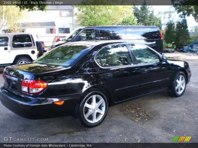 Black Obsidian / Beige 2002 Infiniti I 35