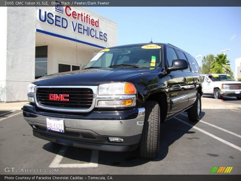 Onyx Black / Pewter/Dark Pewter 2005 GMC Yukon XL SLE