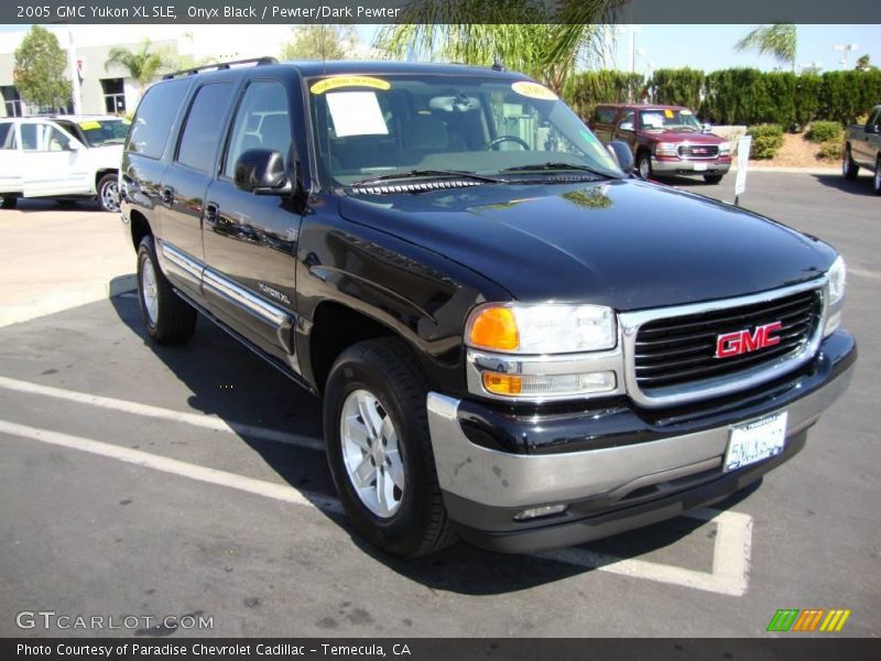 Onyx Black / Pewter/Dark Pewter 2005 GMC Yukon XL SLE