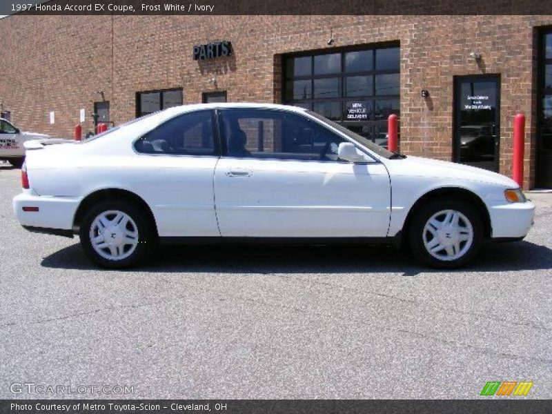 Frost White / Ivory 1997 Honda Accord EX Coupe