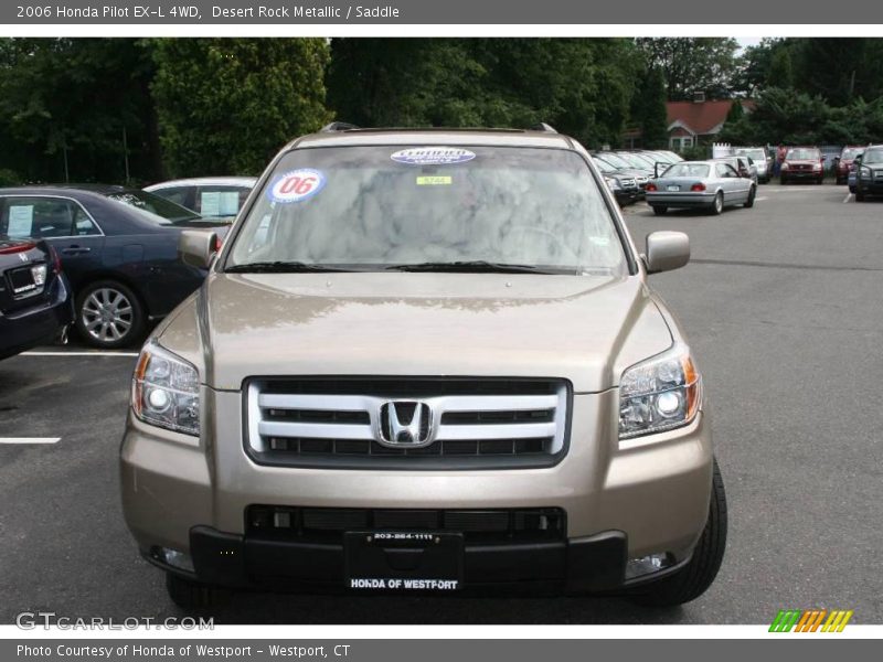 Desert Rock Metallic / Saddle 2006 Honda Pilot EX-L 4WD