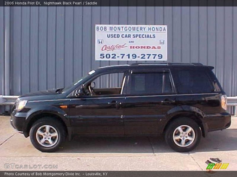 Nighthawk Black Pearl / Saddle 2006 Honda Pilot EX