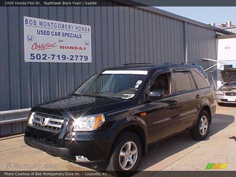 Nighthawk Black Pearl / Saddle 2006 Honda Pilot EX