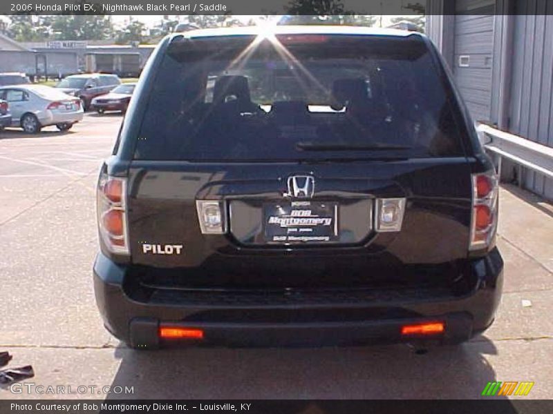 Nighthawk Black Pearl / Saddle 2006 Honda Pilot EX