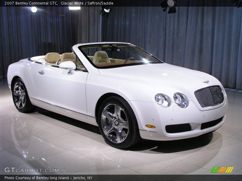 Glacier White / Saffron/Saddle 2007 Bentley Continental GTC